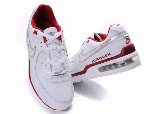 New Men'S Nike Air Max Ltd White/Red